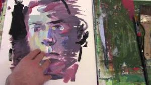 Malerei/Portrait - Basics - das Augennasendreieck (Level 1)