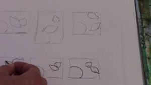 Elementare Malerei/Zeichnung - Komposition - Möglichkeiten elementarer.. (Level 1-3)