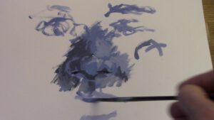 Malerei/Zeichnung - Portrait Basics - Nase plastisch mit Farbe I (Level 1-3)