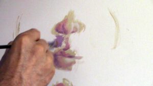 Malerei/Zeichnung - Portrait Advanced - "Teilformen des Gesichtes plastisch in Acryl malen 2" (Level 2-3)