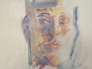 Malerei Portrait Advanced - Plastische Teilformen des Gesichtes mit lasierender Geste kombinieren (Level 2-3)