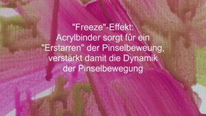 Malerei – experimentelle Ansätze – Einsatz von Acrylbinder für figürliche und ungegenständlich-experimentelle Bildprojekte (Level 1-3)
