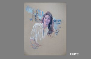 Portrait Advanced - Dokumentation - “Entstehung eines Auftragsportraits (Acryluntermalung plus Ölfarbe)” (Part 2)